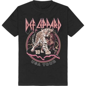 Def Leppard USA Tour 1983 Tričko černá - RockTime.cz