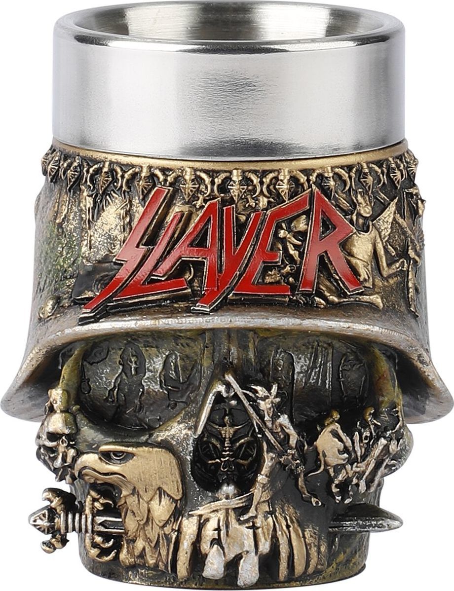 Slayer Eagle Logo - Schnapsglas sklenicka vícebarevný - RockTime.cz