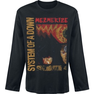 System Of A Down Mesmerizing Waves Tričko s dlouhým rukávem černá