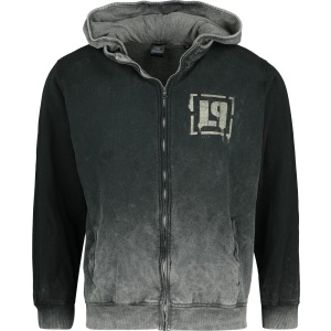 Linkin Park Meteora Spray Mikina s kapucí na zip šedá