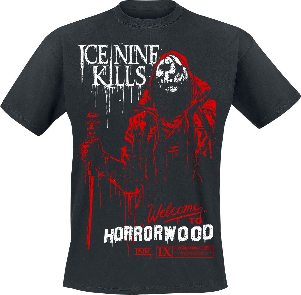 Ice Nine Kills Comic Silence Tričko černá - RockTime.cz Ice Nine Kills Comic Silence Tričko černá - RockTime.cz