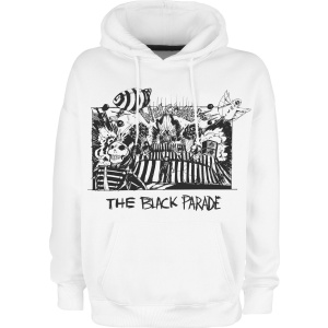 My Chemical Romance The Black Parade XV Marching Frame Mikina s kapucí bílá