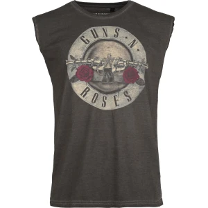 Guns N' Roses Paradise City Label Tank top šedá - RockTime.cz