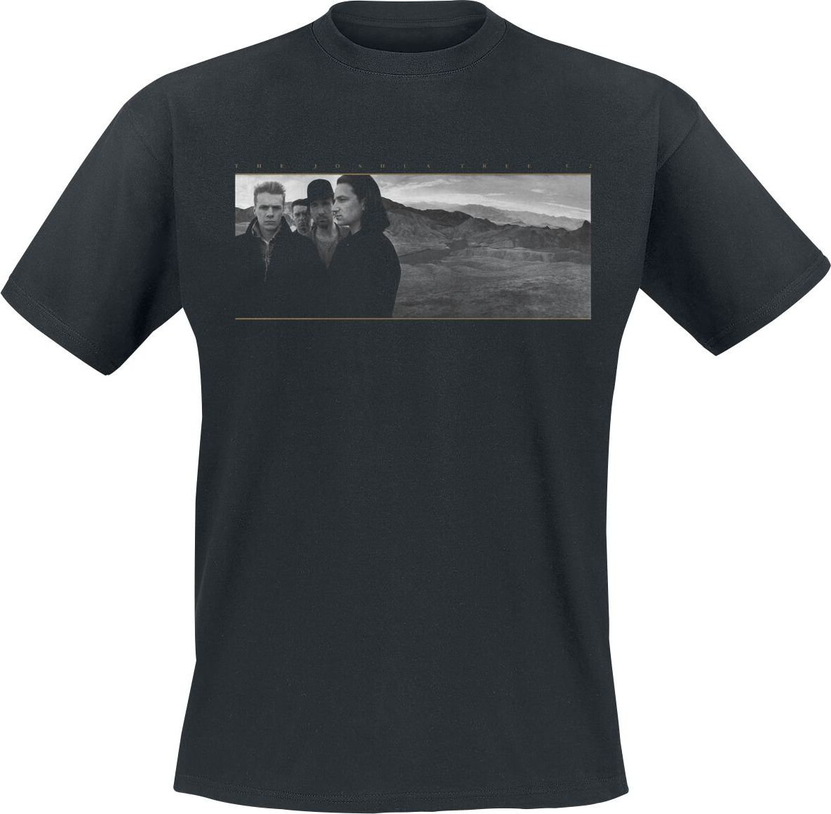 U2 Joshua Tree Tričko černá - RockTime.cz