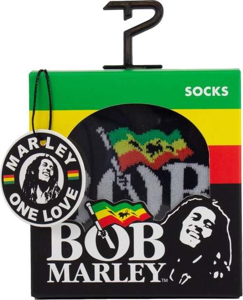 Bob Marley GiftBox Ponožky vícebarevný - RockTime.cz