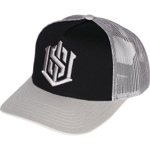 Der W SW Monogramm Baseballová kšiltovka cerná/šedá - RockTime.cz