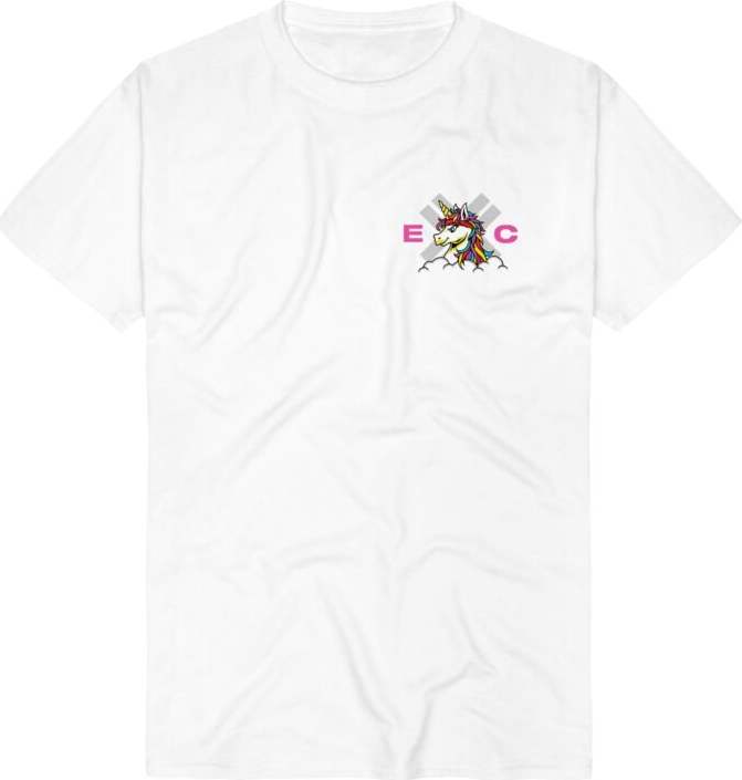 Electric Callboy Spaceman Unicorn Tričko bílá - RockTime.cz