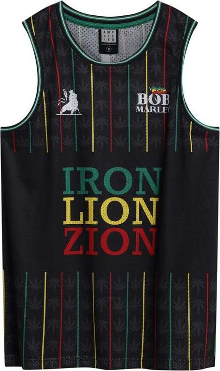 Bob Marley Amplified Collection - Bob Marley B Ball Tank top vícebarevný - RockTime.cz