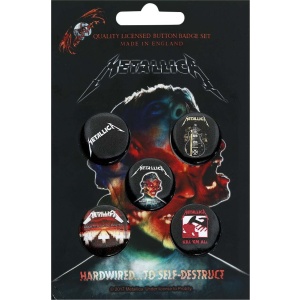 Metallica Mix Odznak vícebarevný