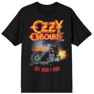 Ozzy Osbourne Life Wont Wait Tričko černá