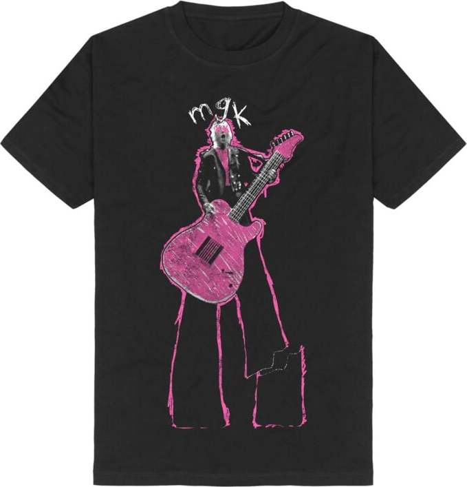 mgk (Machine Gun Kelly) Papercuts Sketch Tričko černá - RockTime.cz mgk (Machine Gun Kelly) Papercuts Sketch Tričko černá - RockTime.cz