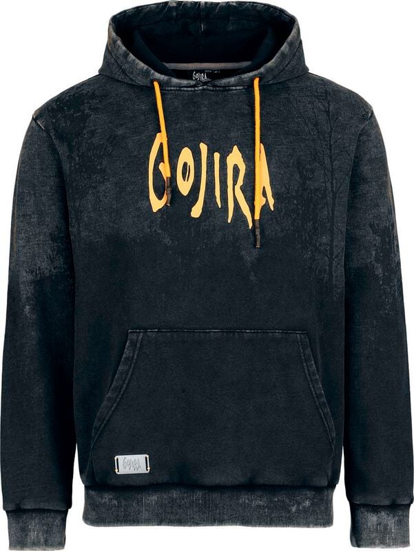 Gojira EMP Signature Collection Mikina s kapucí šedá/cerná - RockTime.cz