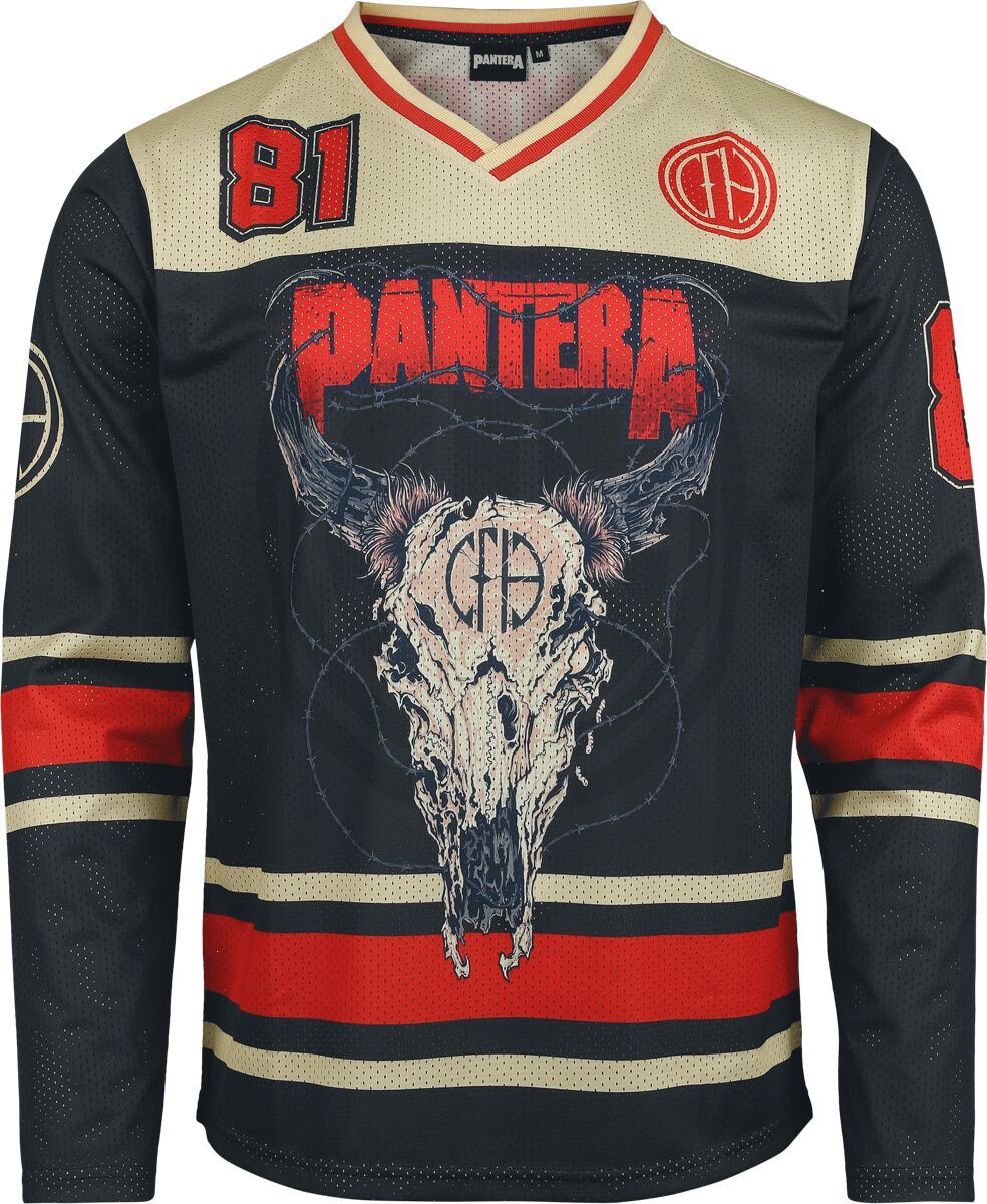 Pantera Hockey Jersey Tričko s dlouhým rukávem vícebarevný - RockTime.cz