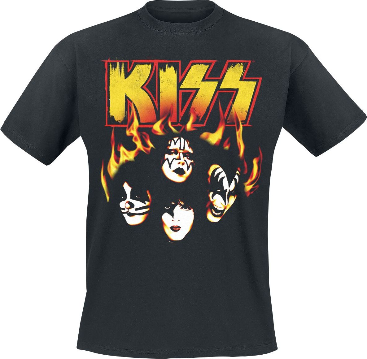 Kiss Burn With Me Tričko černá - RockTime.cz Kiss Burn With Me Tričko černá - RockTime.cz