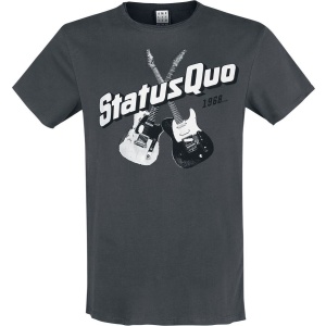 Status Quo Amplified Collection - Timeless Badge Tričko charcoal
