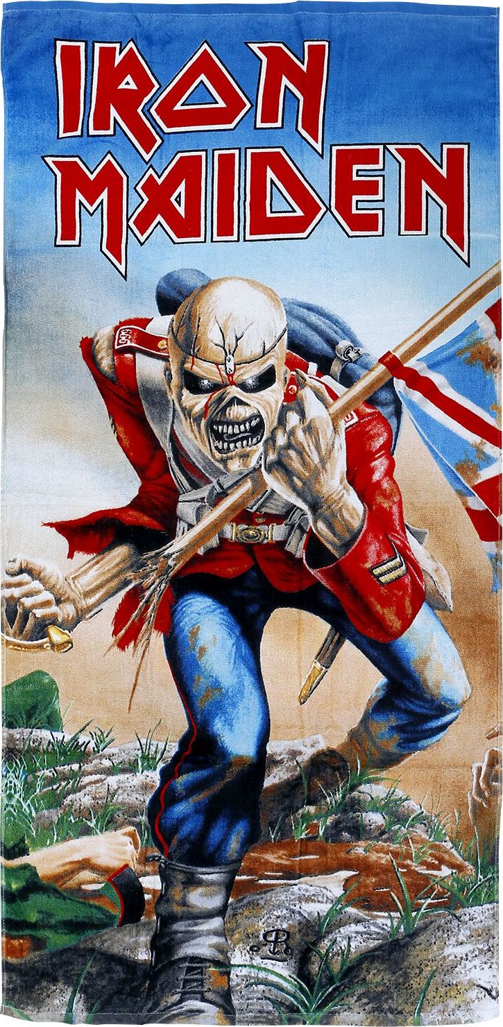 Iron Maiden The Trooper osuška standard - RockTime.cz Iron Maiden The Trooper osuška standard - RockTime.cz