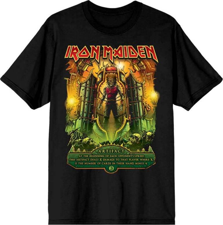 Iron Maiden Magic - Artifact Tričko černá - RockTime.cz Iron Maiden Magic - Artifact Tričko černá - RockTime.cz