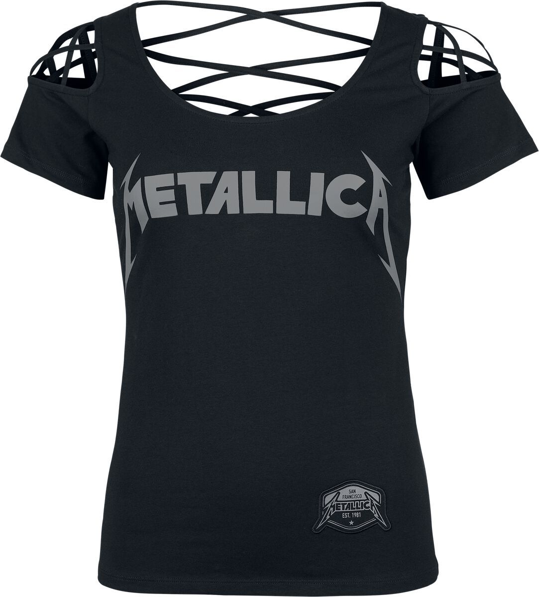 Metallica EMP Signature Collection Dámské tričko černá - RockTime.cz