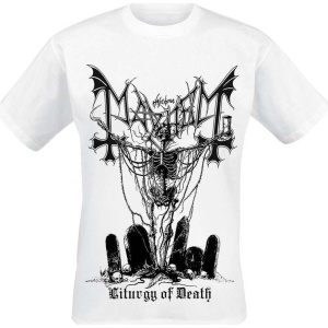 Mayhem Mors Triumphant Tričko bílá