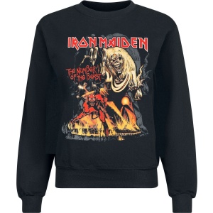 Iron Maiden The Number Of The Beast Mikina černá