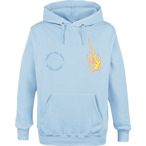 twenty one pilots Fire Mikina s kapucí světle modrá - RockTime.cz