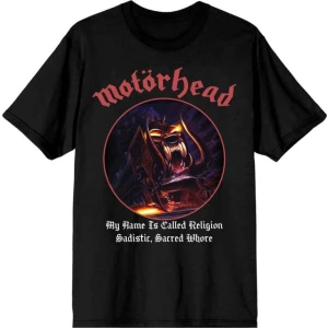 Motörhead 50 My Name Is Called Religion Tričko černá - RockTime.cz