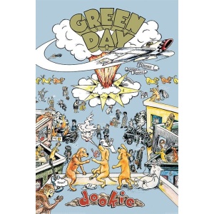 Green Day Dookie plakát vícebarevný