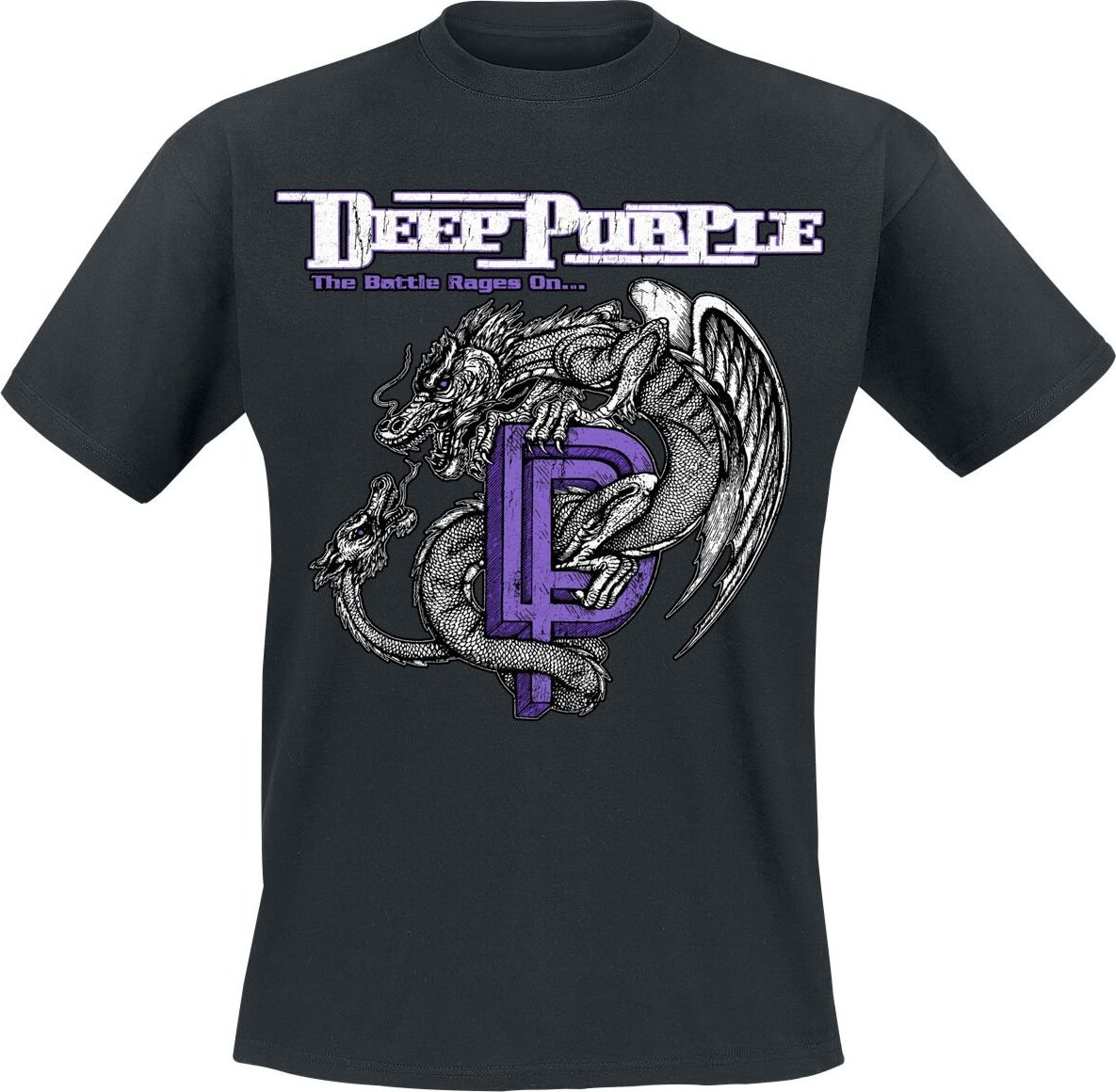 Deep Purple Battle rages on Tričko černá - RockTime.cz Deep Purple Battle rages on Tričko černá - RockTime.cz