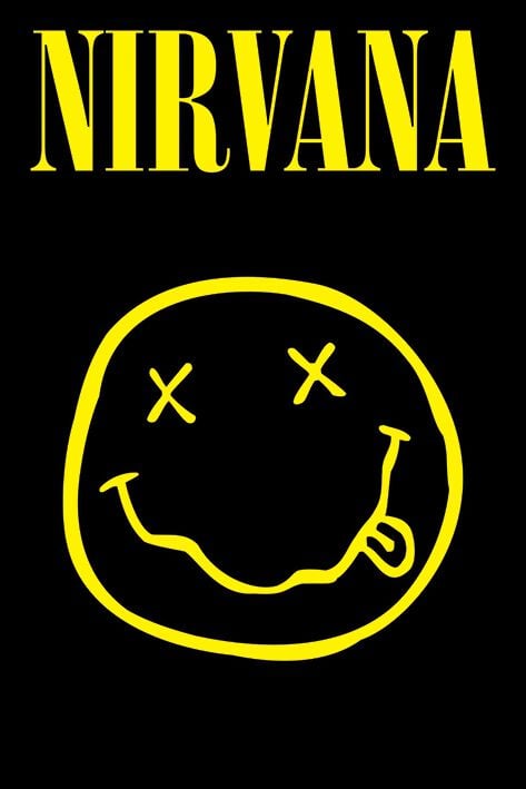 Nirvana Logo plakát vícebarevný - RockTime.cz