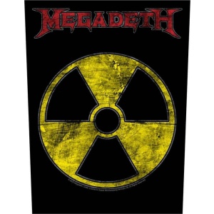 Megadeth Radioactive nášivka na záda vícebarevný