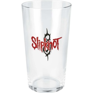 Slipknot Slipknot Logo pivní sklenice transparentní
