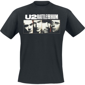 U2 Rattle And Hum Tričko černá - RockTime.cz