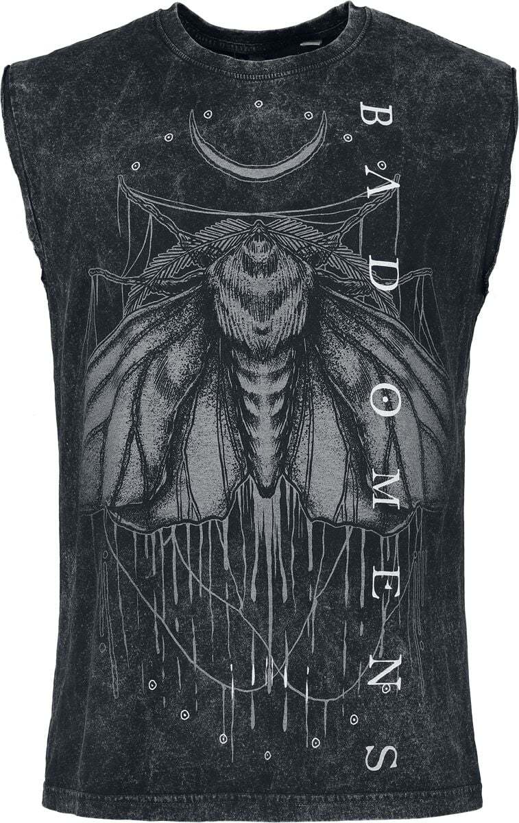 Bad Omens Shadow Moth Tank top šedá - RockTime.cz
