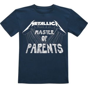 Metallica Kids - Master Of Parents detské tricko námořnická modrá
