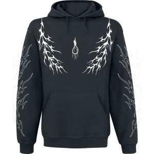 Paleface Swiss Eyes Tourhoodie Mikina s kapucí černá
