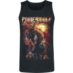 Powerwolf Via Dolorosa Tank top černá