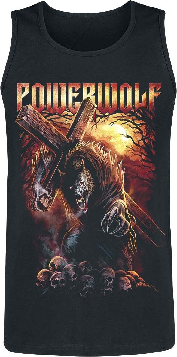Powerwolf Via Dolorosa Tank top černá - RockTime.cz