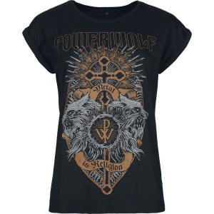 Powerwolf Crest Wolves Dámské tričko černá