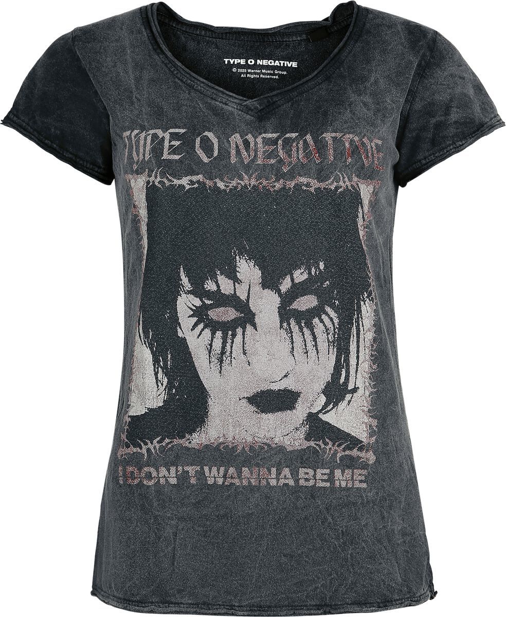 Type O Negative I Don't Wanna Dámské tričko antracitová - RockTime.cz Type O Negative I Don't Wanna Dámské tričko antracitová - RockTime.cz