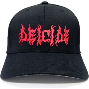 Deicide Logo Baseballová kšiltovka černá