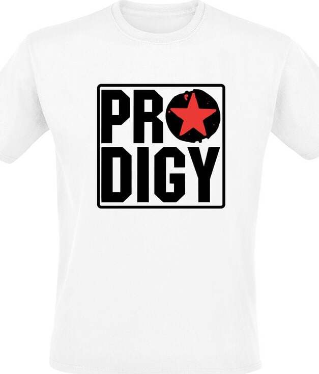 The Prodigy Red Star Tričko bílá - RockTime.cz