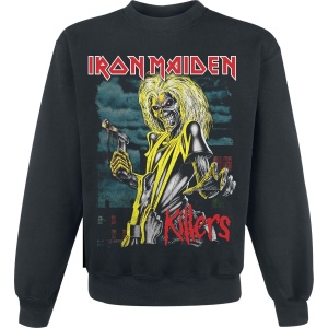 Iron Maiden Killers Green Clouds Mikina černá