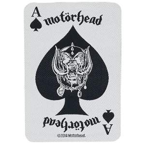 Motörhead Ace Of Spades Card nášivka bílá/cerná - RockTime.cz
