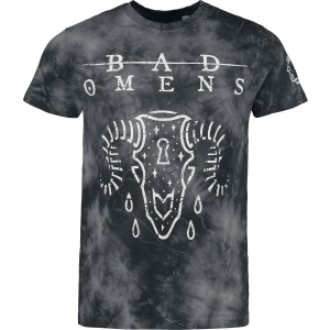 Bad Omens Ram Skull Tričko černá