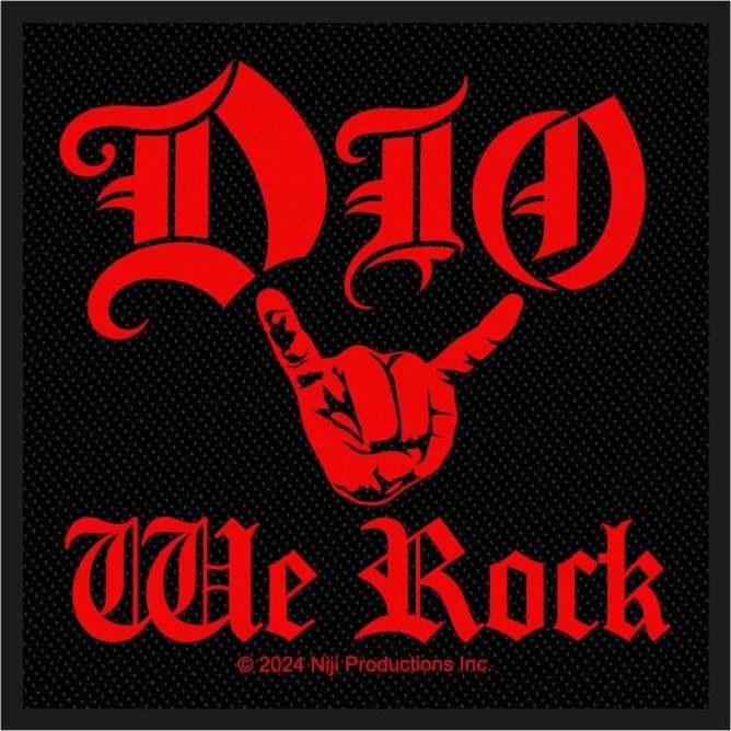 Dio We rock nášivka vícebarevný - RockTime.cz Dio We rock nášivka vícebarevný - RockTime.cz