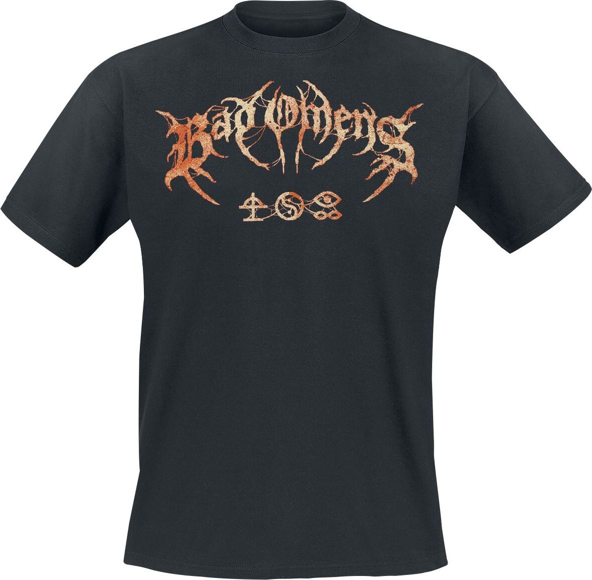 Bad Omens Metal Logo Tričko černá - RockTime.cz