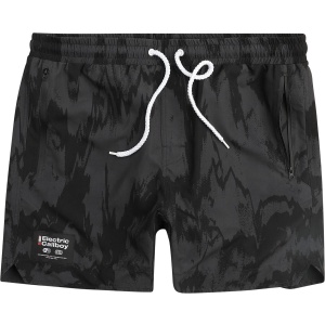 Electric Callboy EMP Signature Collection Pánské plavky cerná/šedá