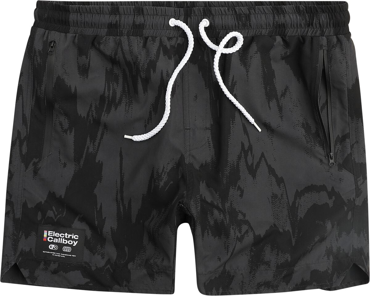 Electric Callboy EMP Signature Collection Pánské plavky cerná/šedá - RockTime.cz Electric Callboy EMP Signature Collection Pánské plavky cerná/šedá - RockTime.cz