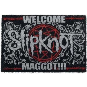 Slipknot Welcome Maggot Rohožka cerná/bílá/cervená