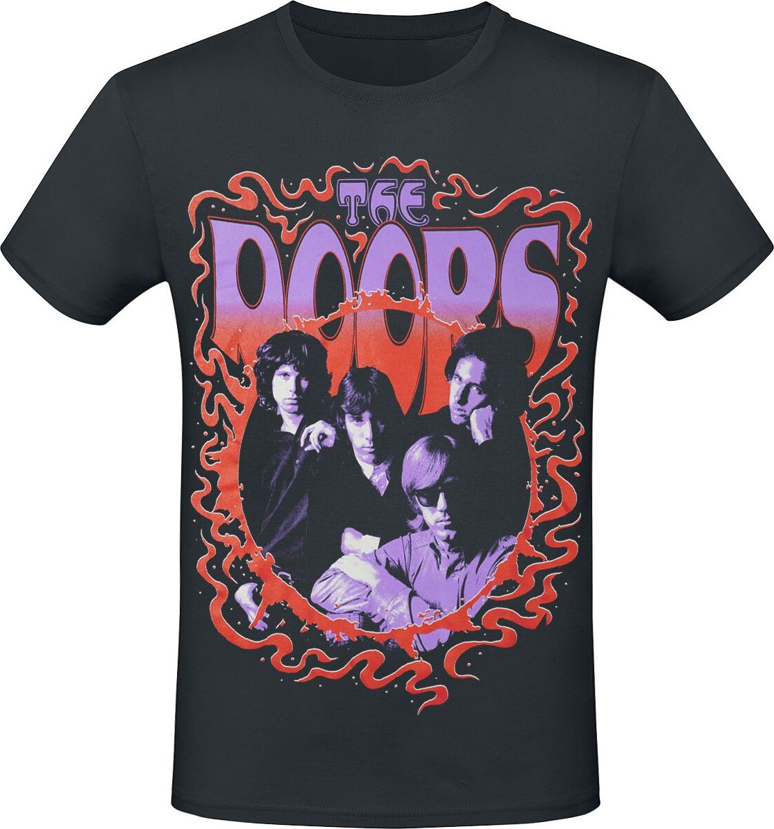 The Doors Photo Tričko černá - RockTime.cz